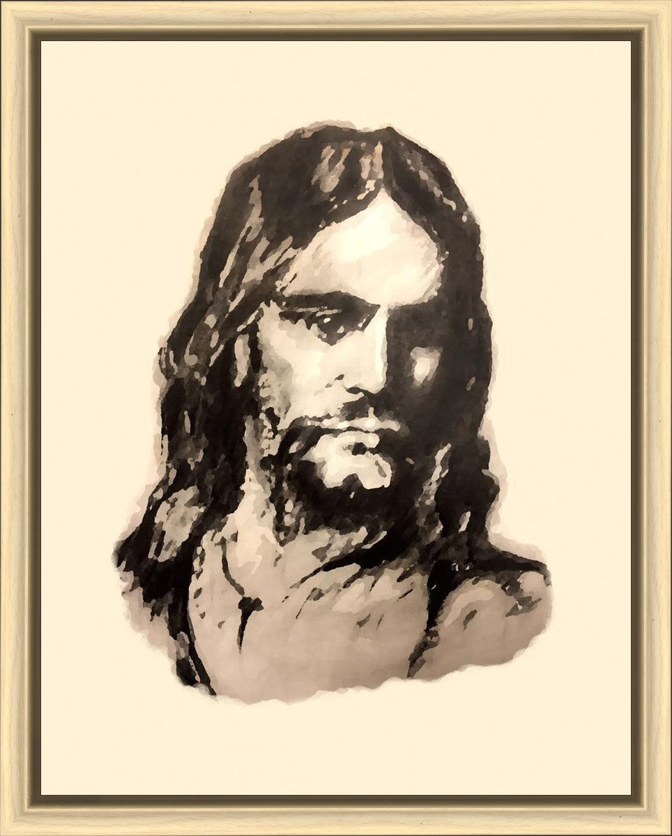 The Christ (Filtered Pencil)
