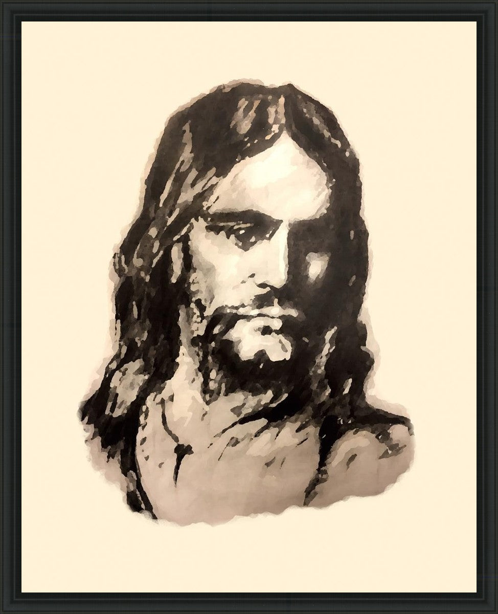 The Christ (Filtered Pencil)