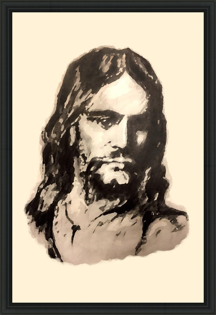 The Christ (Filtered Pencil)