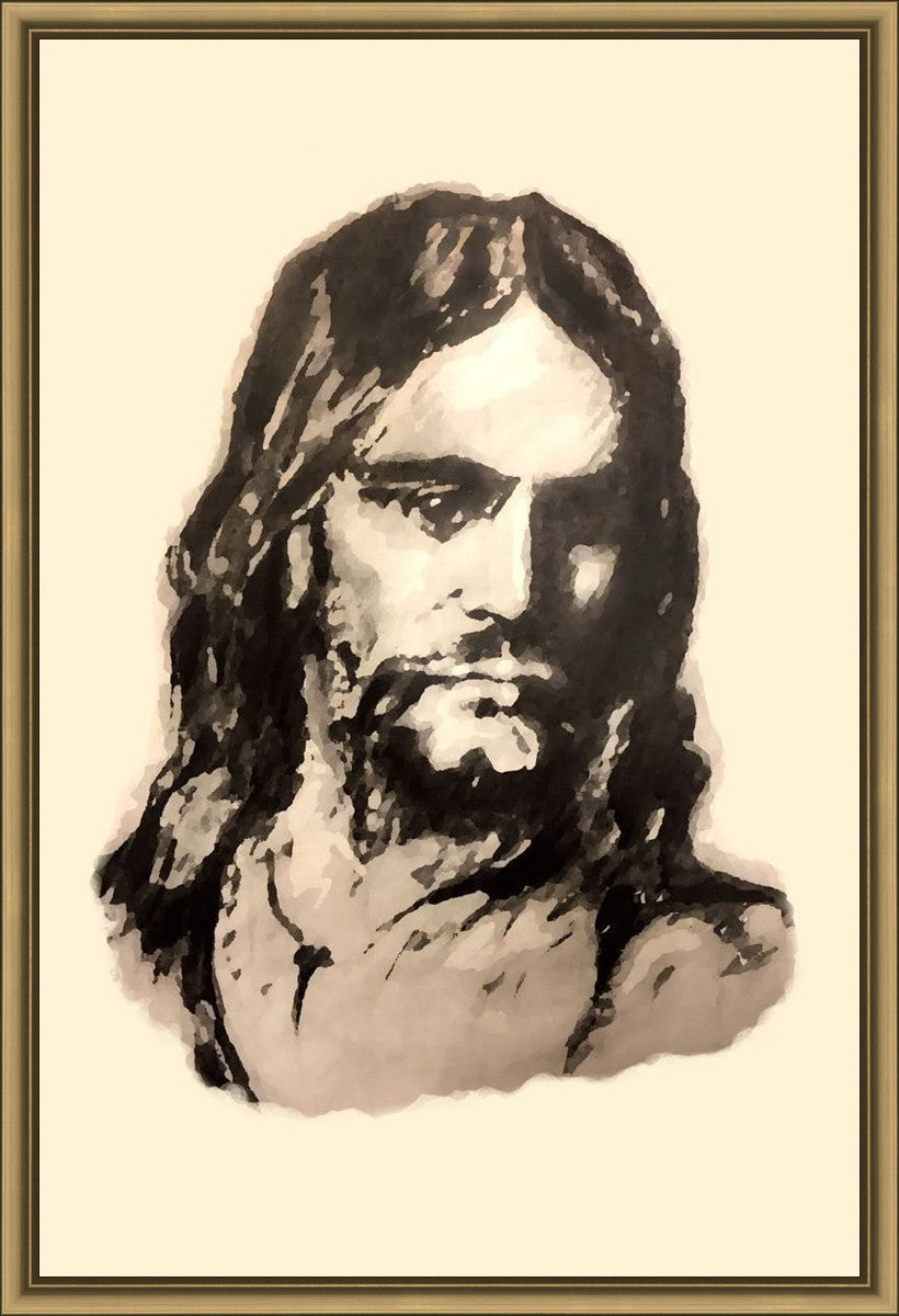 The Christ (Filtered Pencil)