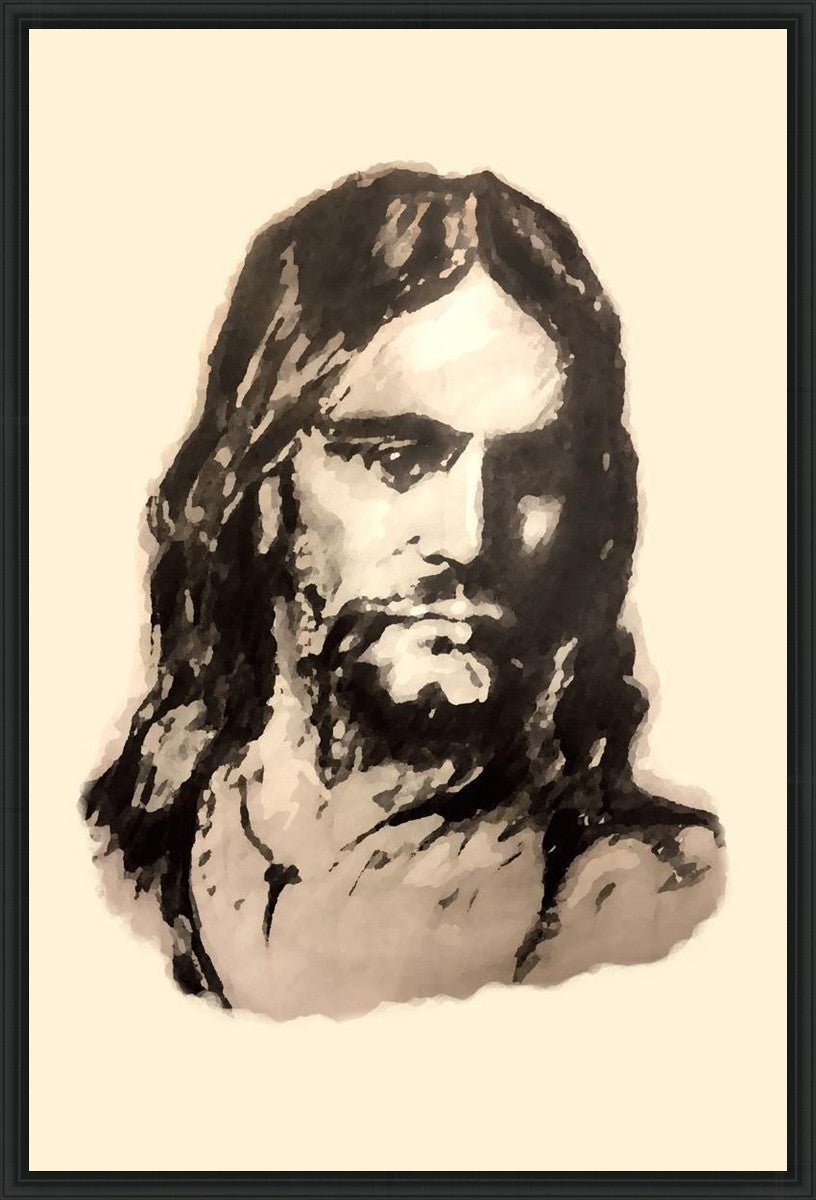 The Christ (Filtered Pencil)