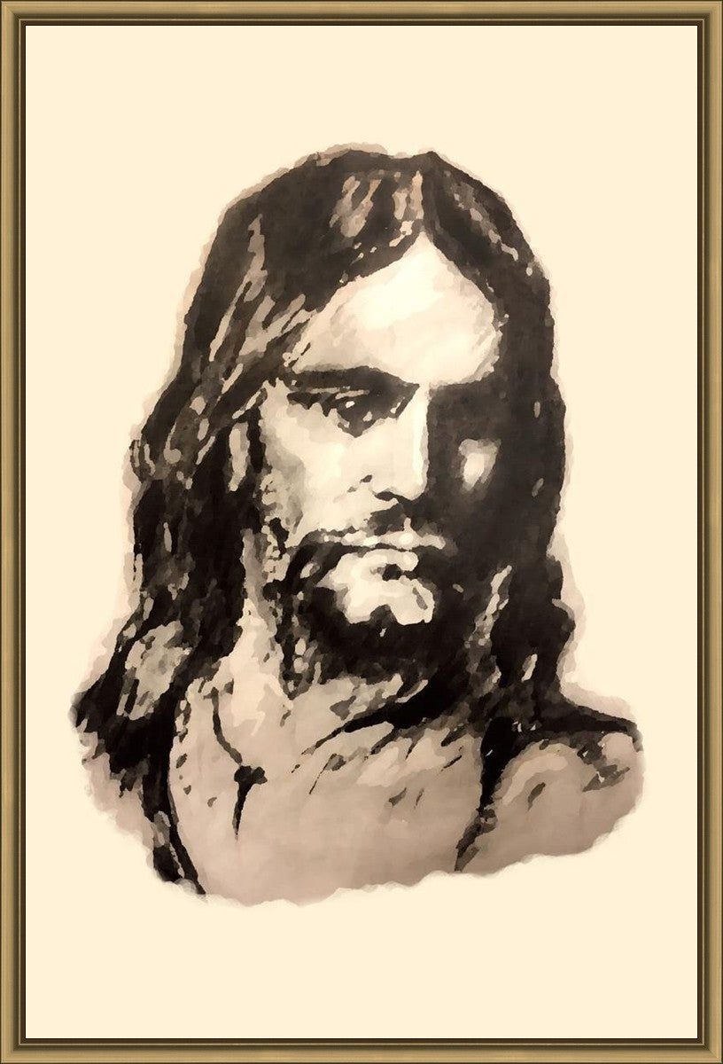 The Christ (Filtered Pencil)
