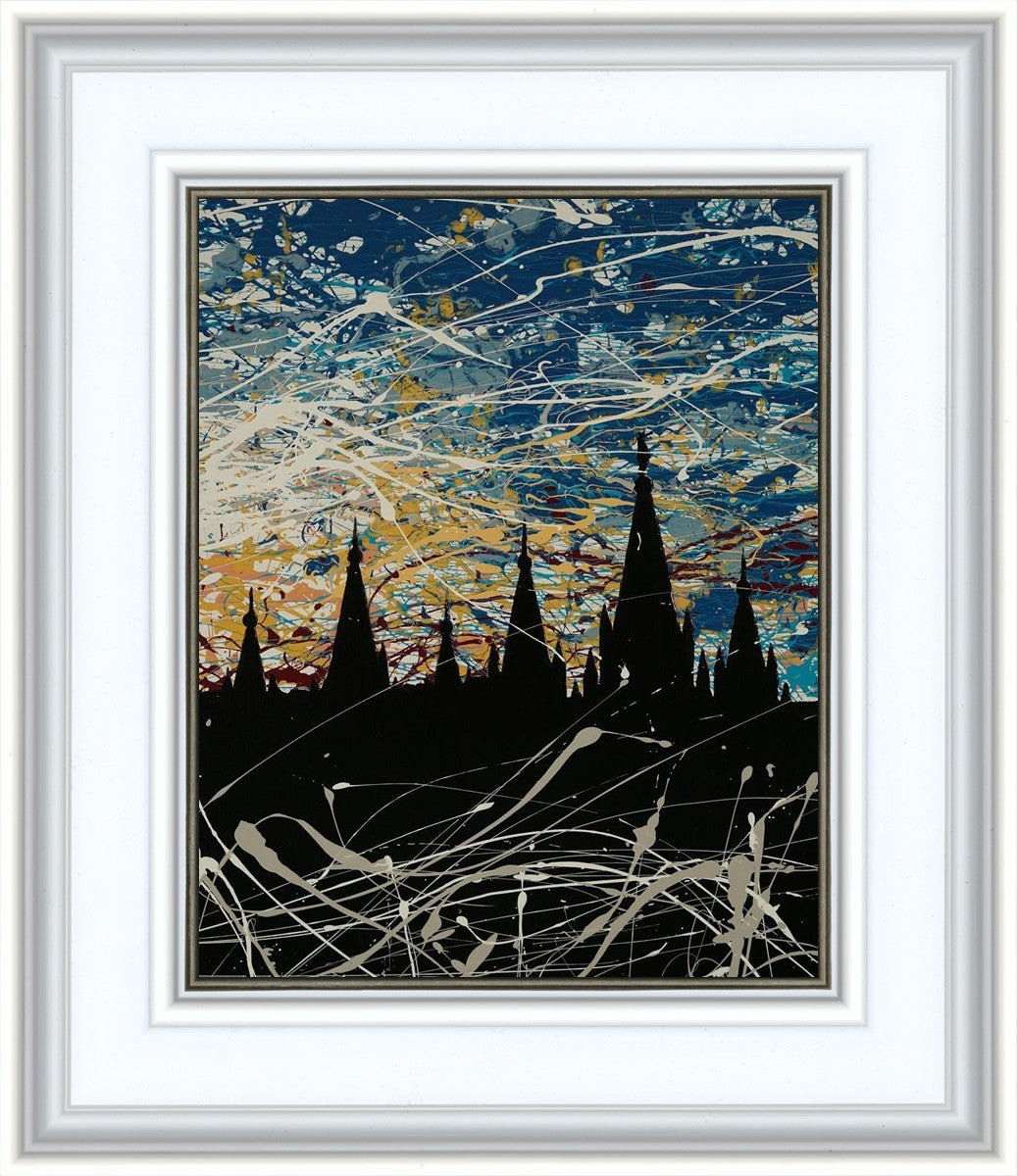 Salt Lake Temple Against a Darkening World