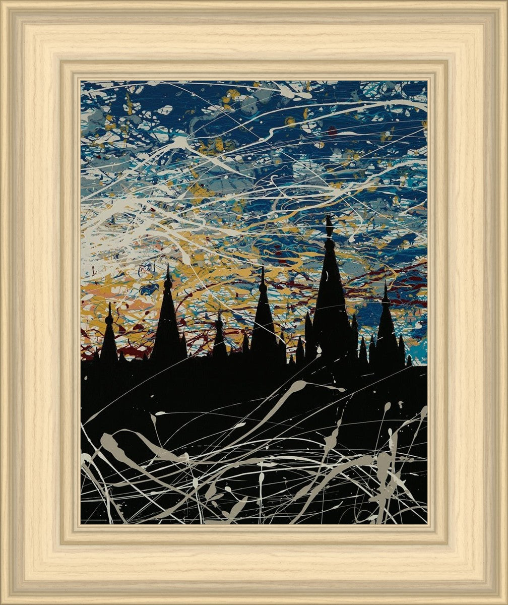 Salt Lake Temple Against a Darkening World