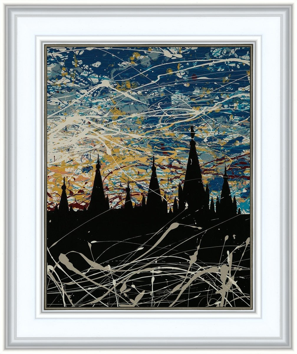 Salt Lake Temple Against a Darkening World