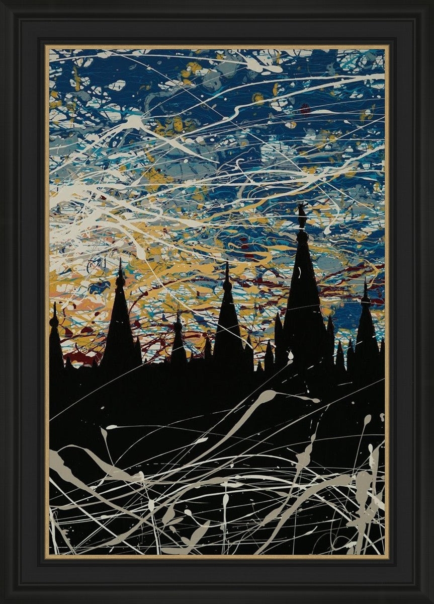 Salt Lake Temple Against a Darkening World