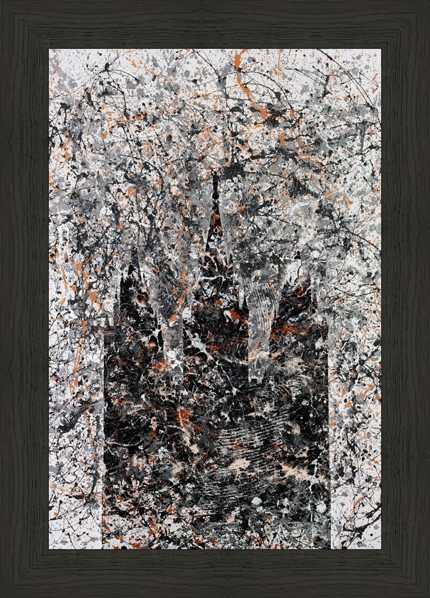 Salt Lake Temple Refuge from the Storm