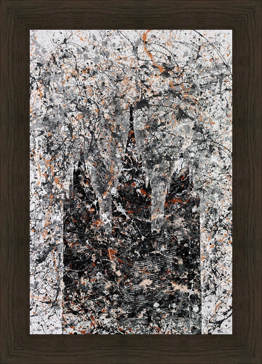 Salt Lake Temple Refuge from the Storm