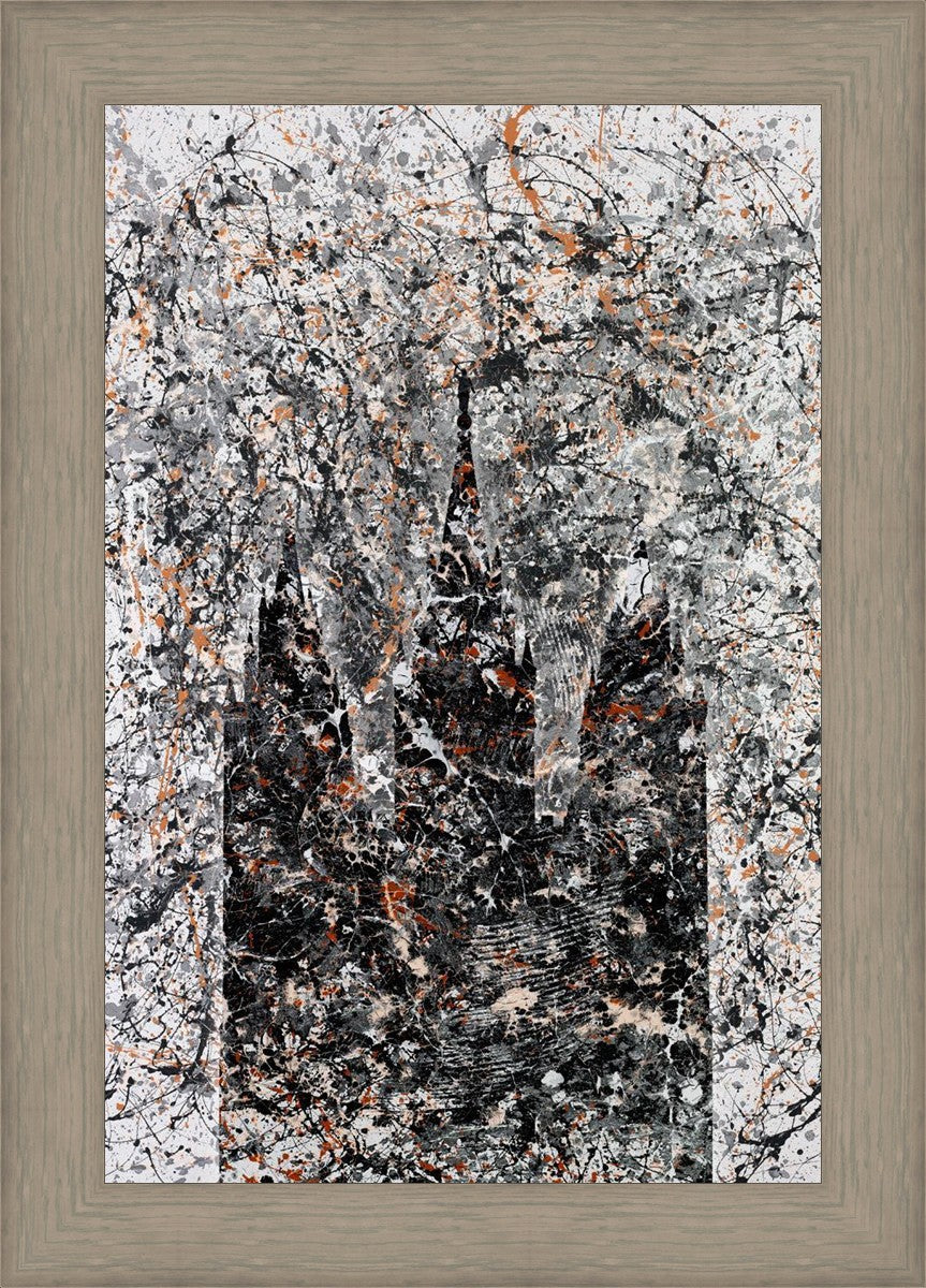 Salt Lake Temple Refuge from the Storm