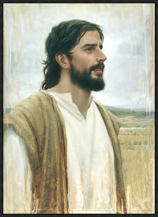 Clarity In His Mission Large Wall Art Gallery Wrap