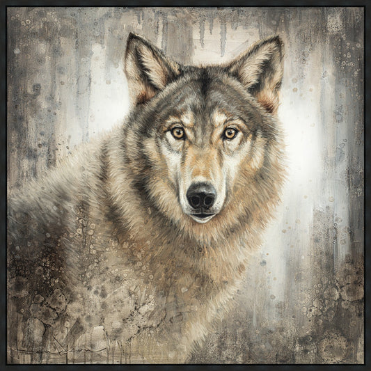 Untamed Eyes Large Wall Art Gallery Wrap