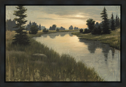 Calming Dusk Gallery Wrap