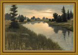 Calming Dusk Large Wall Art