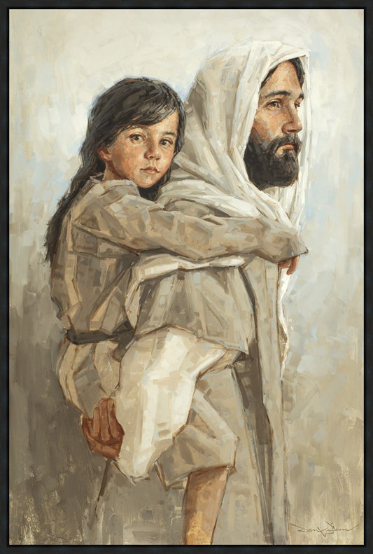 Carrying Her Home Large Wall Art Gallery Wrap