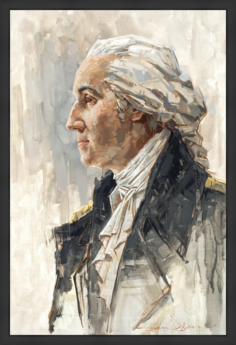 Father of Freedom Large Wall Art