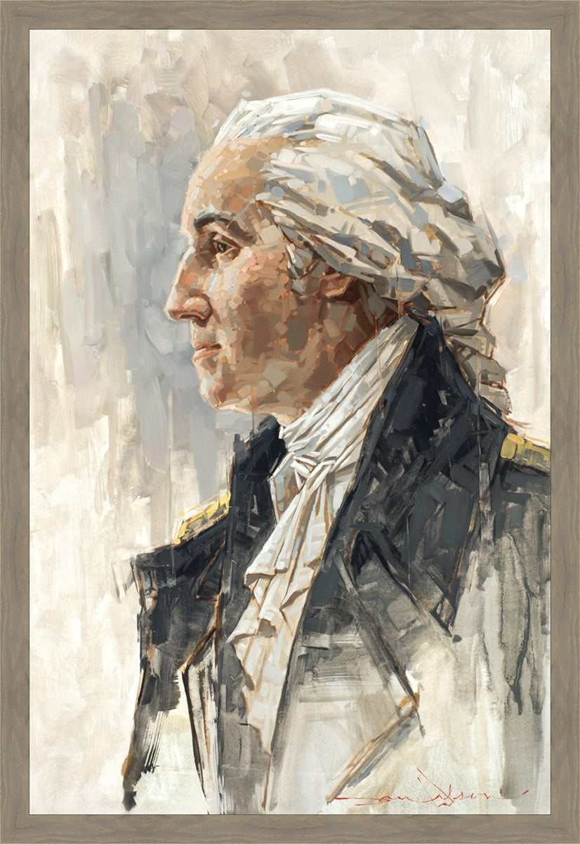 Father of Freedom Large Wall Art