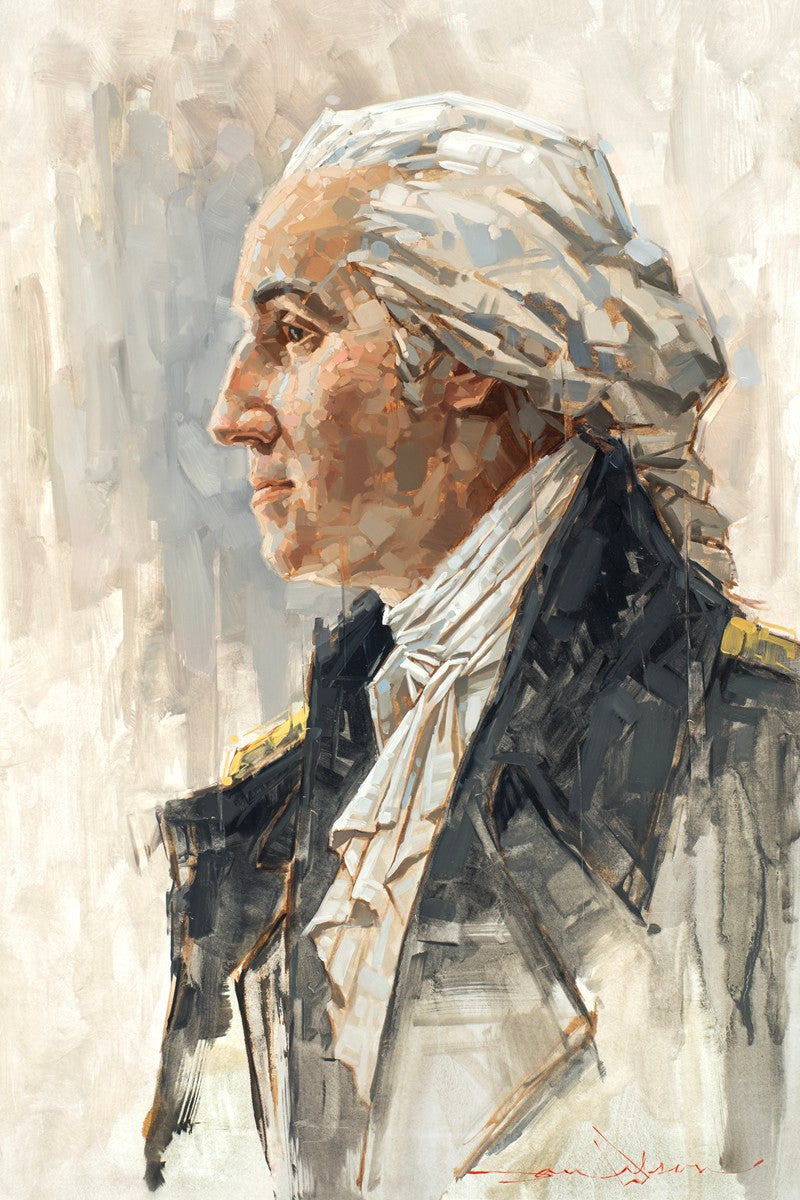 Father of Freedom Large Wall Art