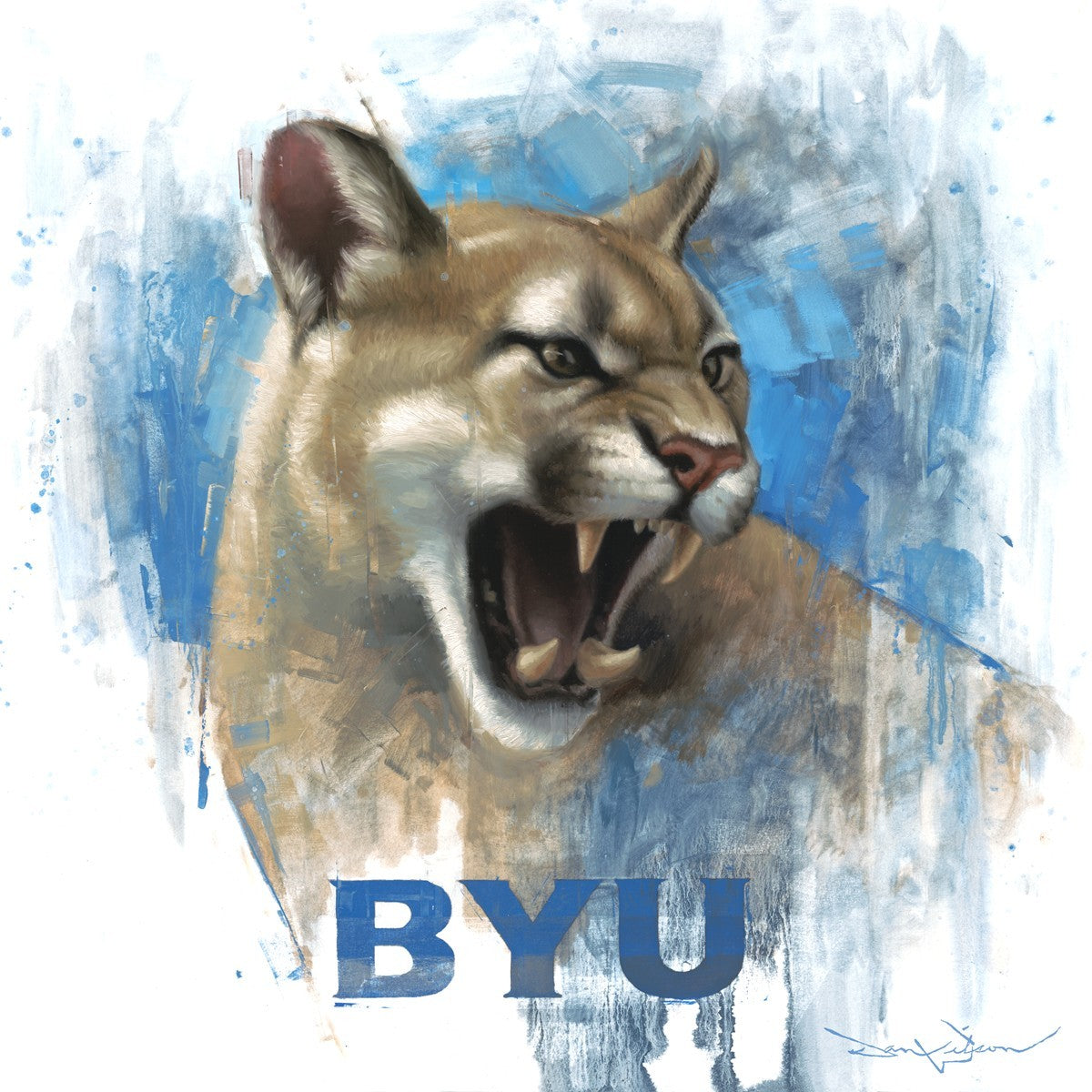 Go Cougs Large Wall Art Gallery Wrap