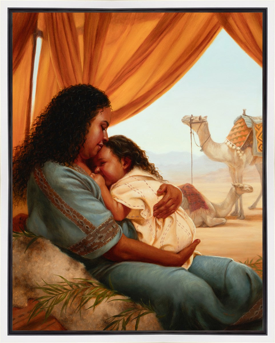 The Nurture of a Mother in the Wilderness Gallery Wrap