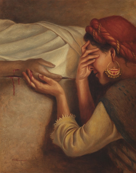 For Me he Bled and Died Gallery Wrap