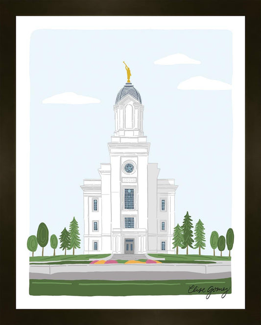 Cedar City Temple Faux Mat