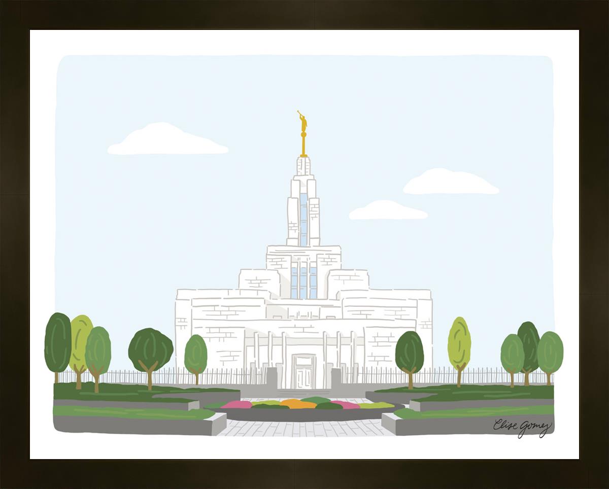 Draper Temple Faux Mat