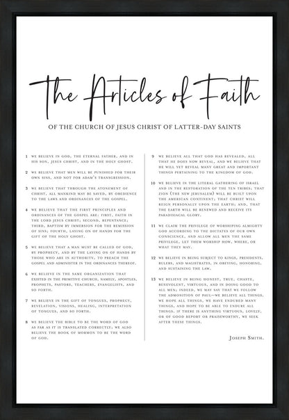 Articles of Faith