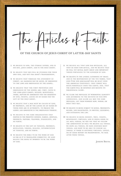 Articles of Faith