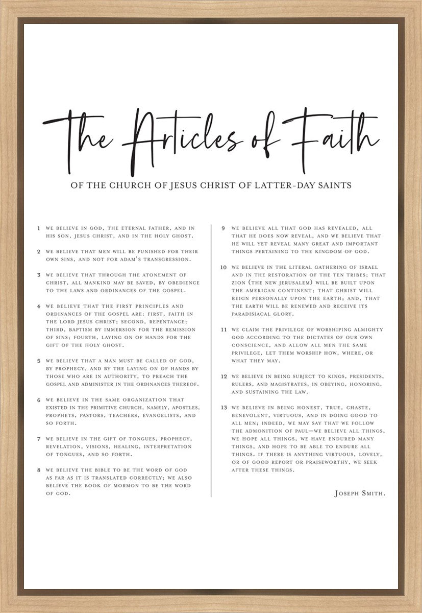 Articles of Faith