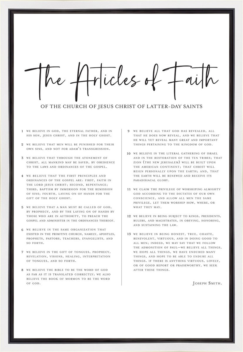 Articles of Faith