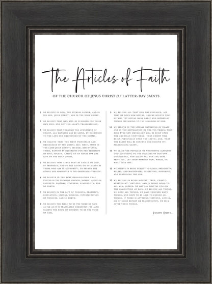 Articles of Faith