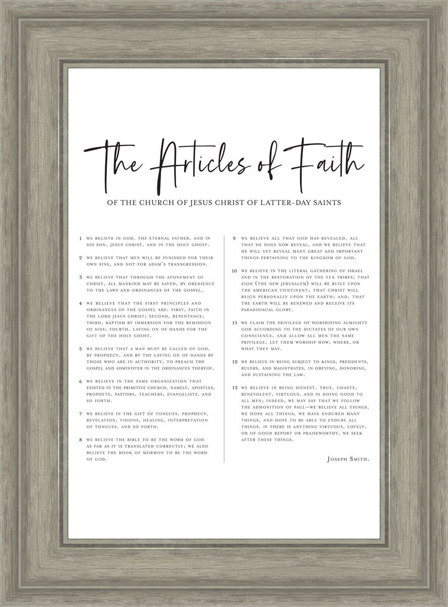 Articles of Faith
