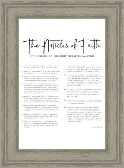 Articles of Faith