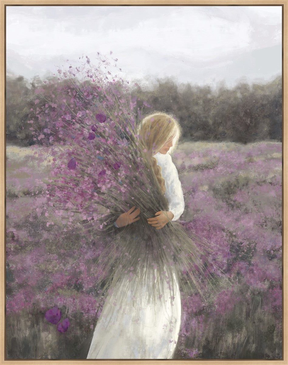 The Mother Gardener Large Wall Art Gallery Wrap