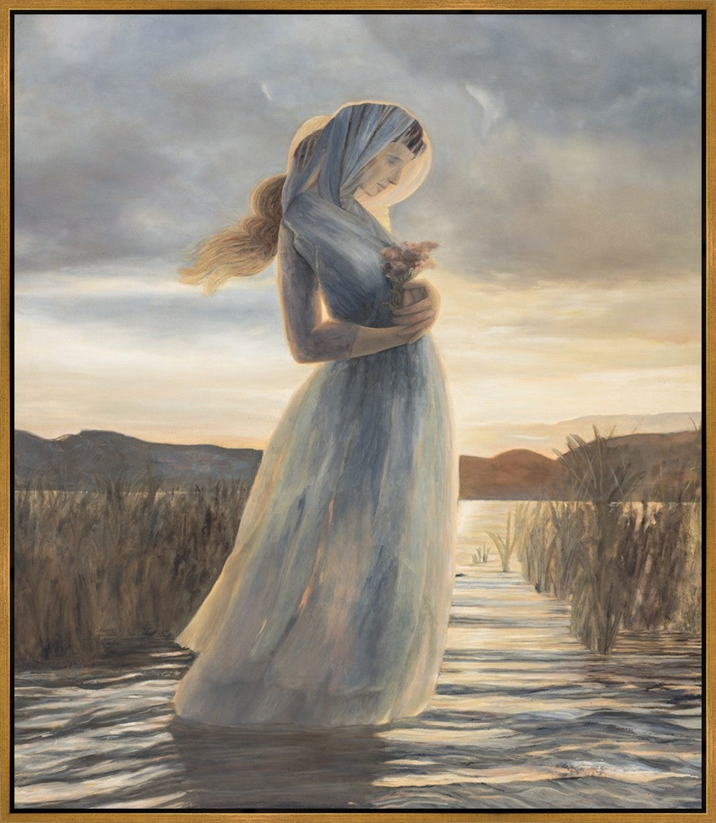 Lady of The Lake Large Wall Art Gallery Wrap