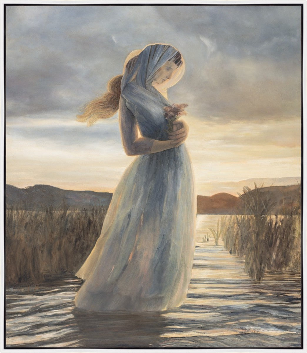 Lady of The Lake Large Wall Art Gallery Wrap