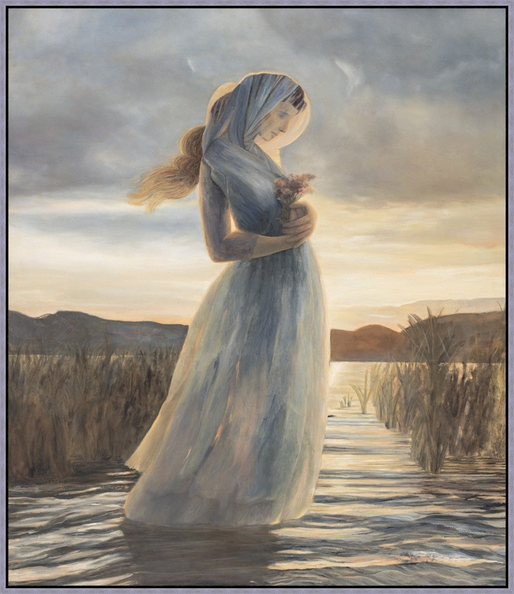 Lady of The Lake Large Wall Art Gallery Wrap