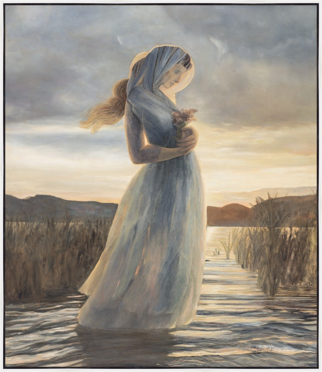 Lady of The Lake Large Wall Art Gallery Wrap