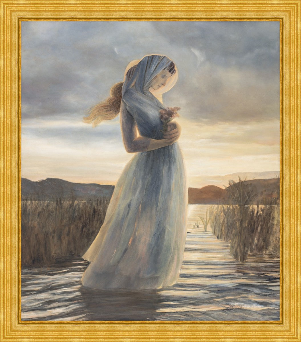 Lady of The Lake Large Wall Art