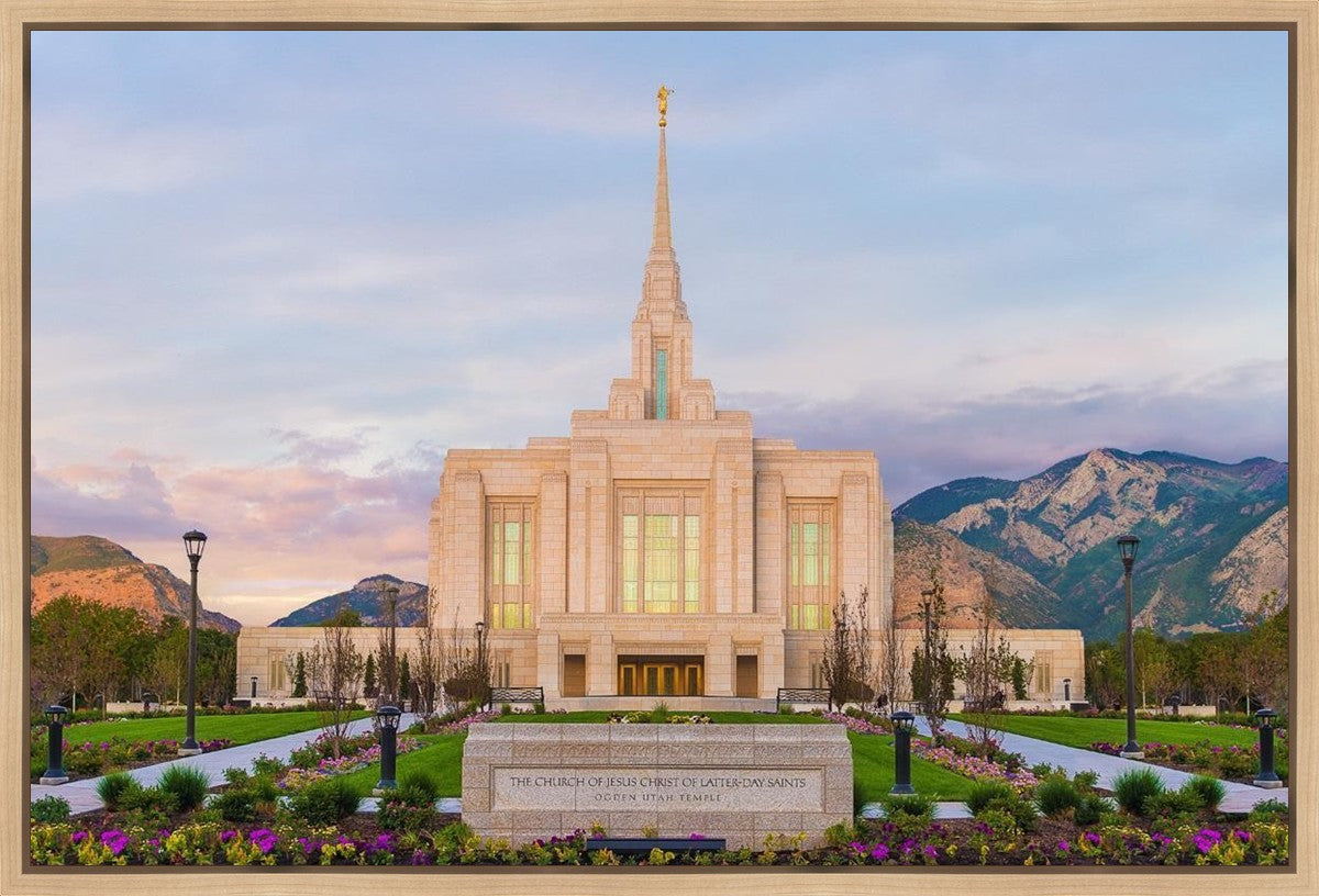 Ogden Temple 08 Gallery Wrap