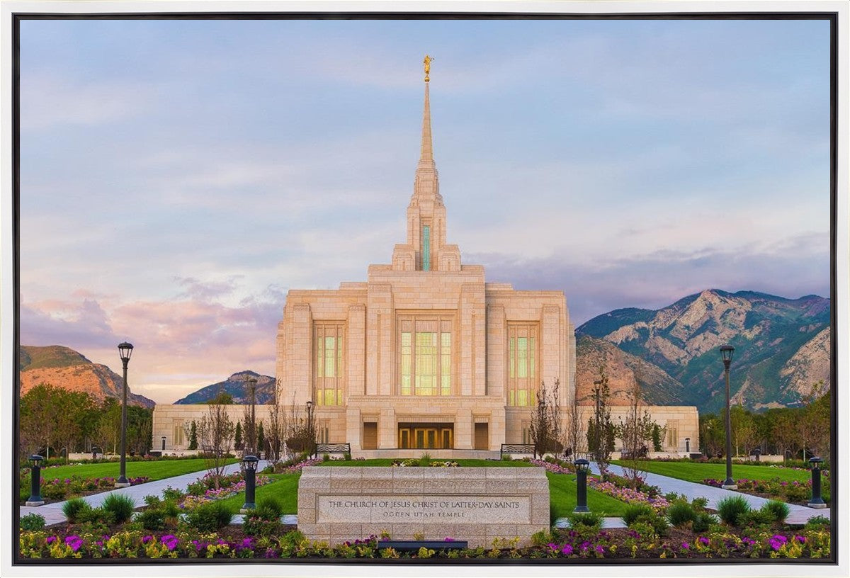 Ogden Temple 08 Gallery Wrap