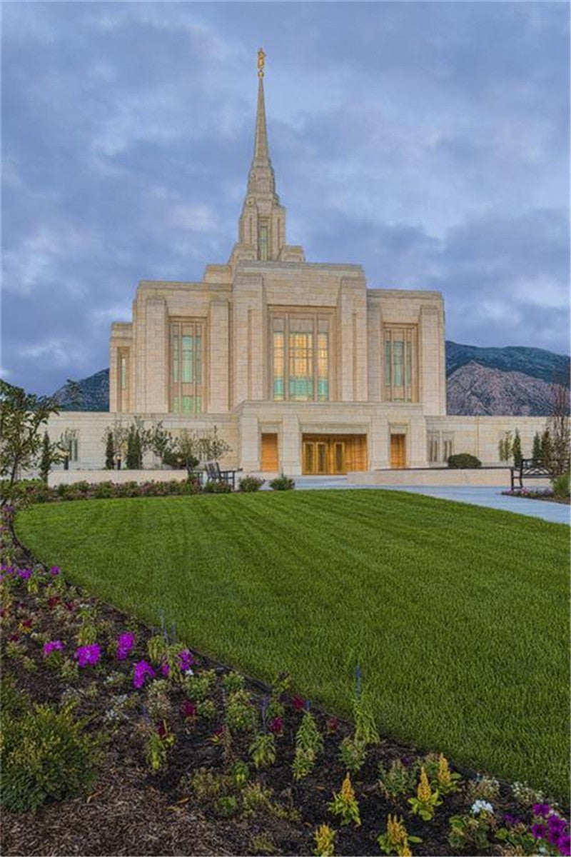 Ogden Temple 01 Gallery Wrap