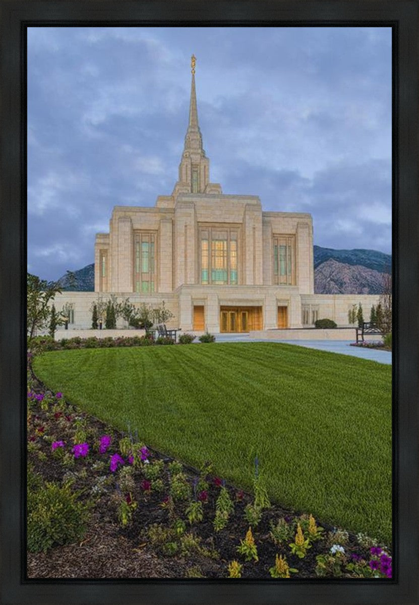 Ogden Temple 01 Gallery Wrap