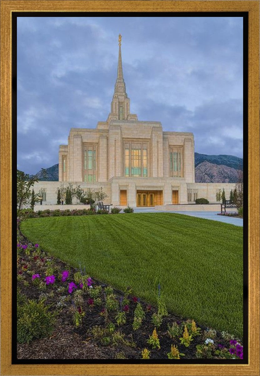 Ogden Temple 01 Gallery Wrap