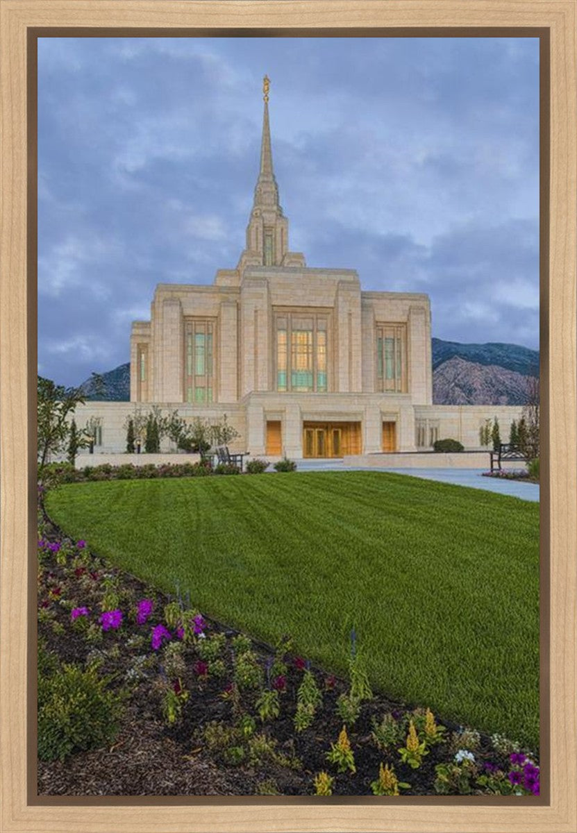 Ogden Temple 01 Gallery Wrap