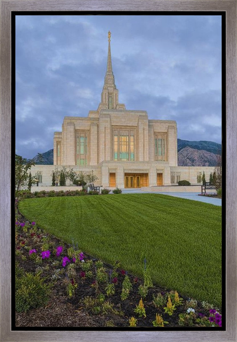 Ogden Temple 01 Gallery Wrap