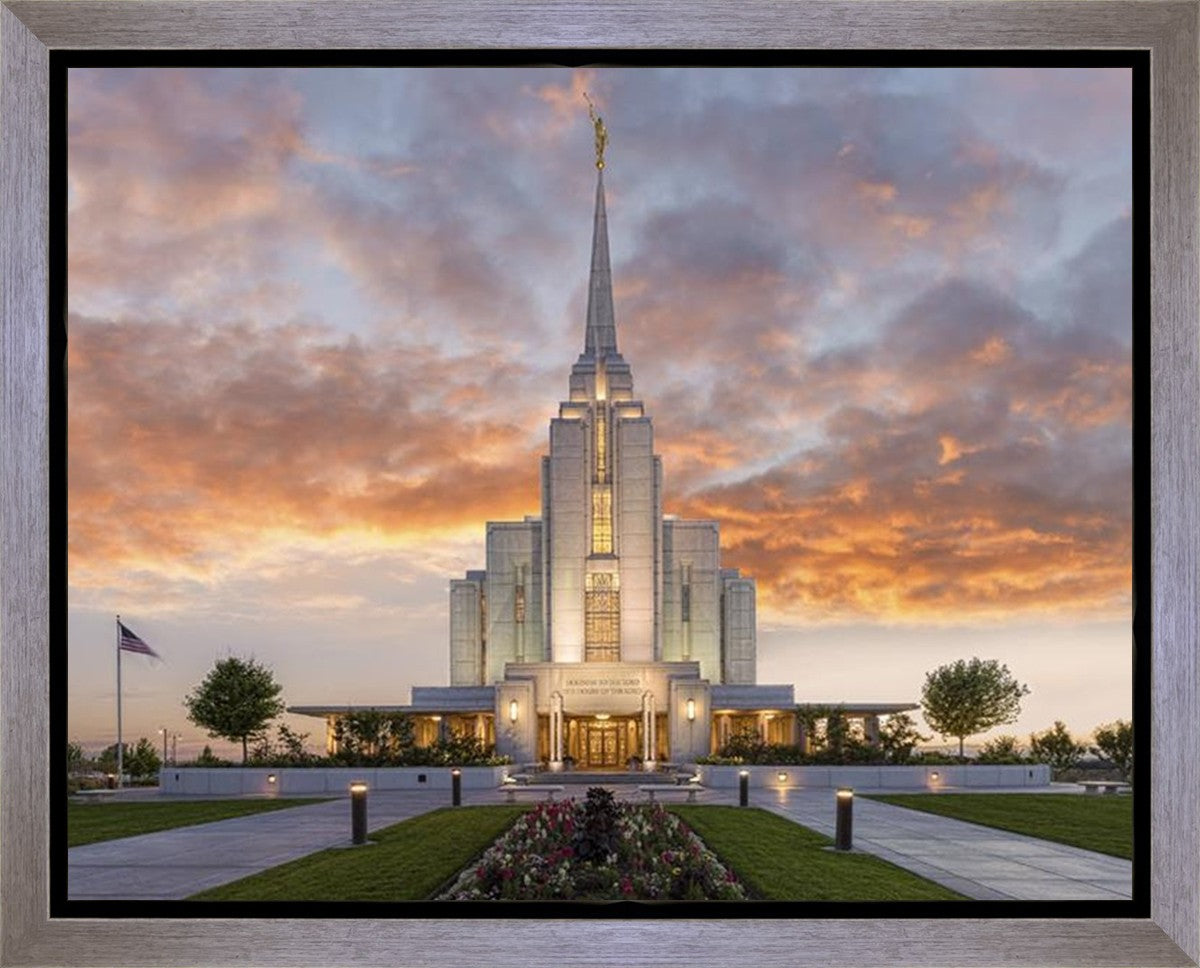 Rexburg Temple 03 Gallery Wrap