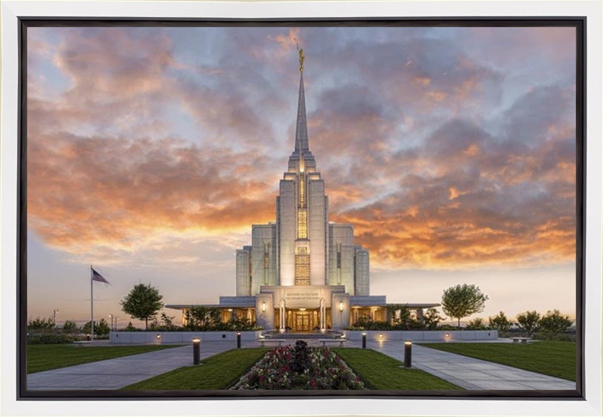 Rexburg Temple 03 Gallery Wrap