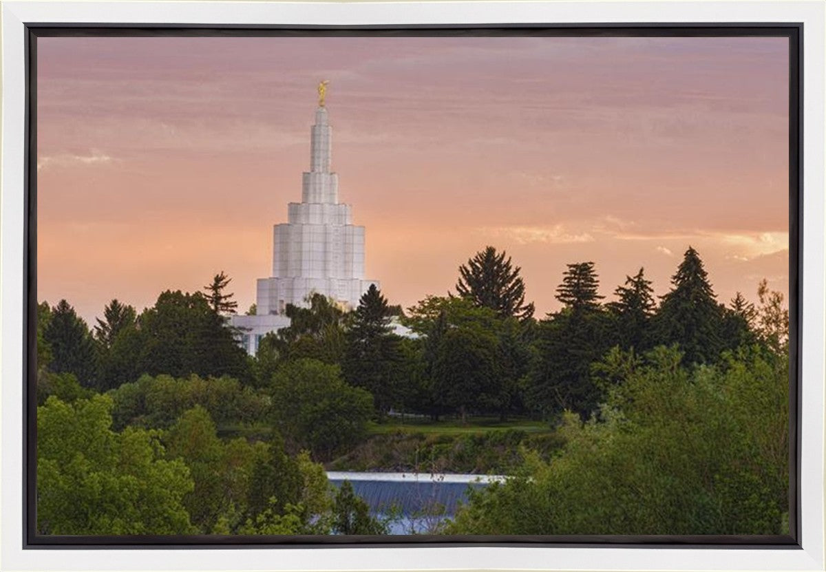 Idaho Falls Temple 08 Gallery Wrap