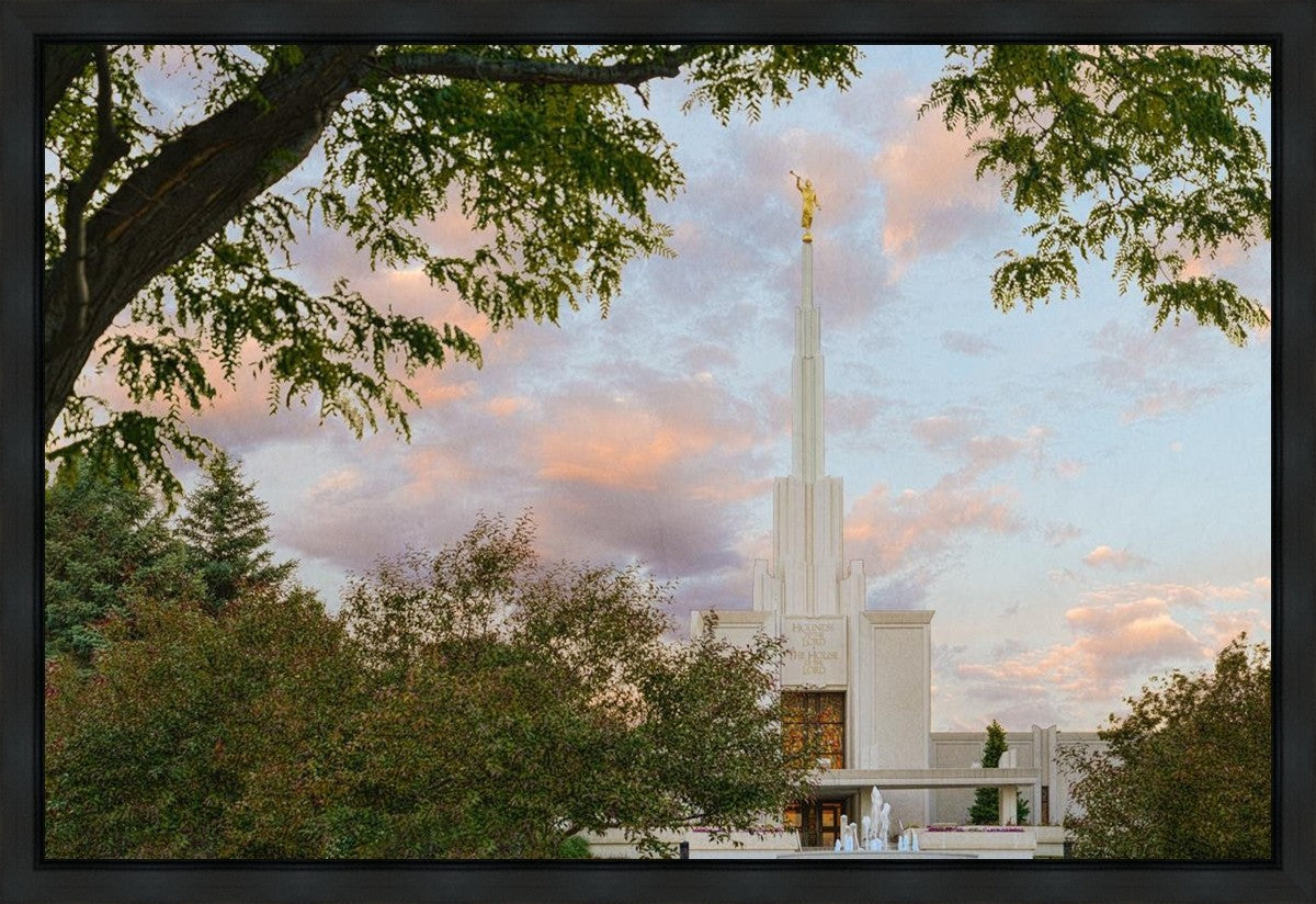 Denver Temple 01 Gallery Wrap